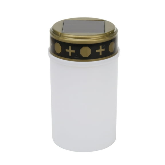 Cemetery Electronic Led Flameless Solar Decor Tea Light (Light Decoration)