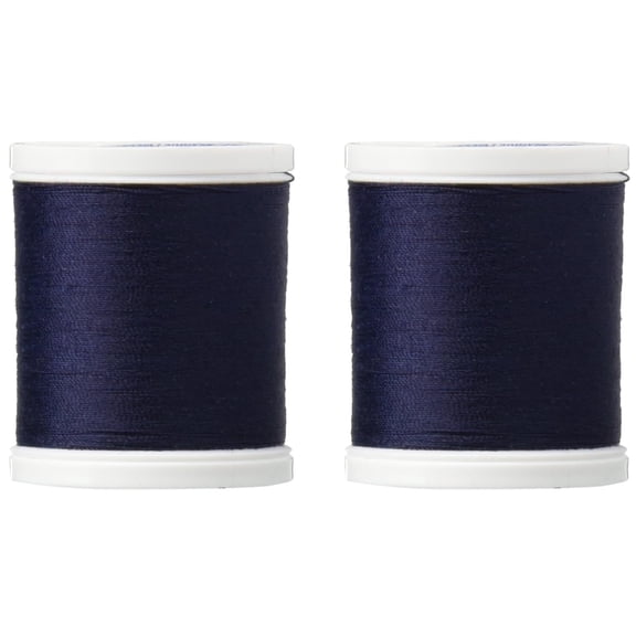 Coats Dual Duty XP General Purpose Thread 125yd, Navy Blue (s900-4900), 2-pack