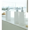 thumbnail image 3 of Yamazaki Home Square Shower Dispenser - Three Styles, White, ABS Plastic, Shampoo, Airtight, No Assembly, 3 of 7