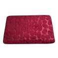 thumbnail image 3 of Alfombra de baño con relieve de adoquines, alfombras antideslizantes para lavabo, bañera, suelo lateral, felpudo para ducha, almohadilla de espuma con memoria, 3 of 5