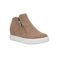 thumbnail image 2 of CUSHIONAIRE Women's Hart Hidden Wedge Sneaker +Wide Widths Available, 2 of 2