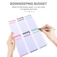 thumbnail image 2 of MasteelfCA 40Pcs Budget Sheets Cash Plan Cards Portable Budget Cards Expense Budget Sheets (Assorted Color), 2 of 9