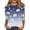 Black, variant on 3/4 Sleeve Tops for Women - Halloween Party Costume 3/4 Sleeve Graphic Tee, Casual Blouses for Festive Occasions and Night Out with Friends,Black L