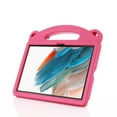 thumbnail image 5 of SaniMore for Samsung Galaxy Tab A8 (SM-X200/X205) Lightweight Kids Case, EVA Foam Case with Holder & Foldable Panda Kickstand Shockproof Protective Case for Boys Girls, Rose, 5 of 8