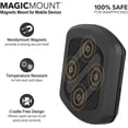 thumbnail image 2 of AIR-SCOSCHE MAGVM2-2PKBP0 MagicMount Magnetic Phone/GPS Vent Mount – 2 Pack, 2 of 4