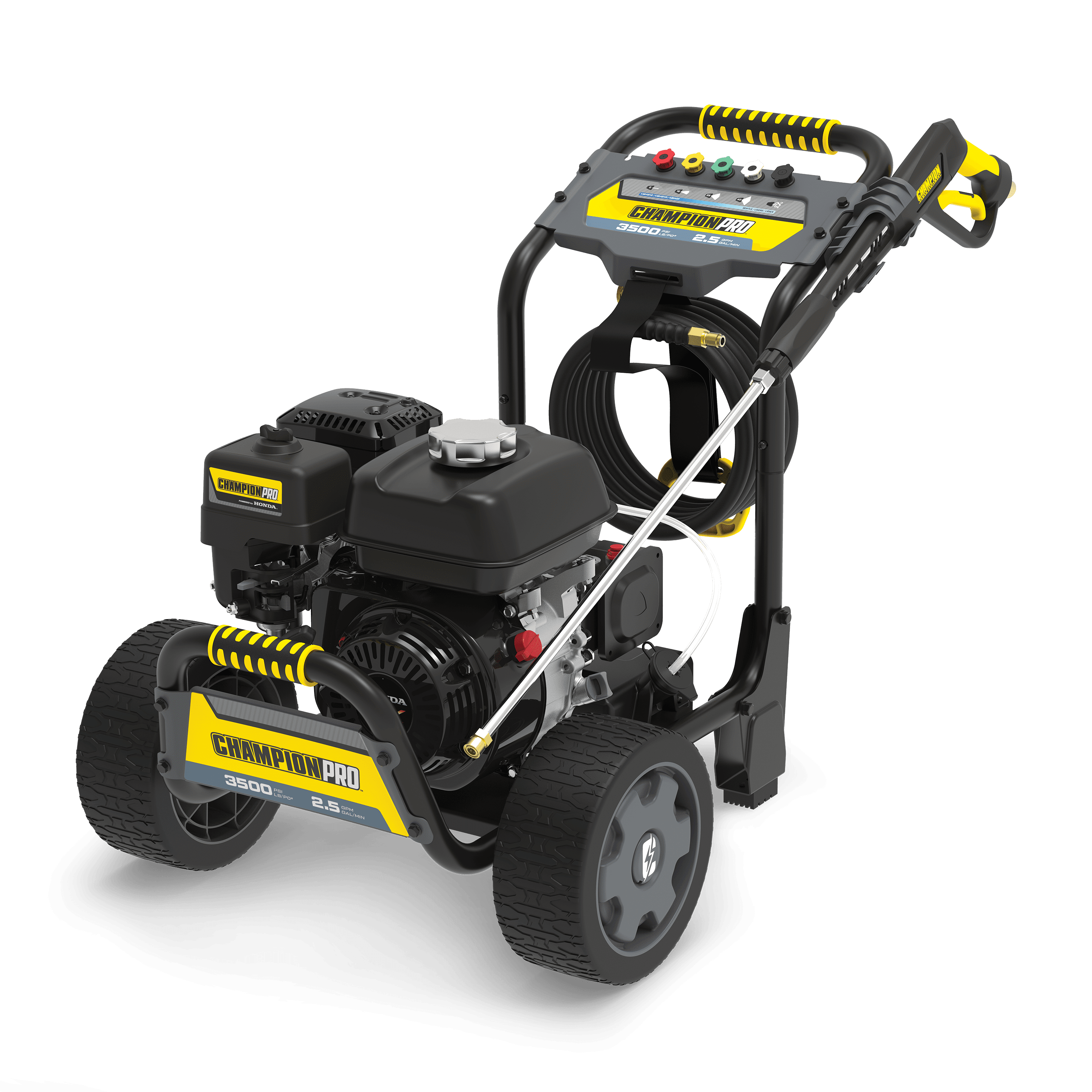 ChampionPro 3500PSI 2.5GPM Commercial Duty Low Profile Gas Pressure