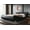 black, faux leather, variant on Sifurni Twin Size Heavy Duty Metal Platform Bed Frame, 14 Inches Under-Bed Space, No Box Spring Needed, Black