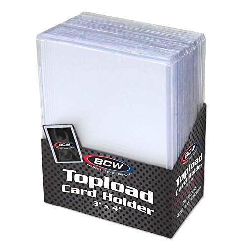 Ultra Pro Regular Flexi Top Loaders 3" x 4" Clear Card Sleeves 10-250