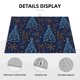 thumbnail image 3 of Fotbe Shining Christmas Tree Alfombrilla de Secado para Cocina con Estampado, 18x24 Pulgadas, 3 of 7
