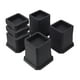 thumbnail image 3 of 4 elevadores de cama antideslizantes, resistentes y cuadrados. 4 pulgadas, 3 of 9