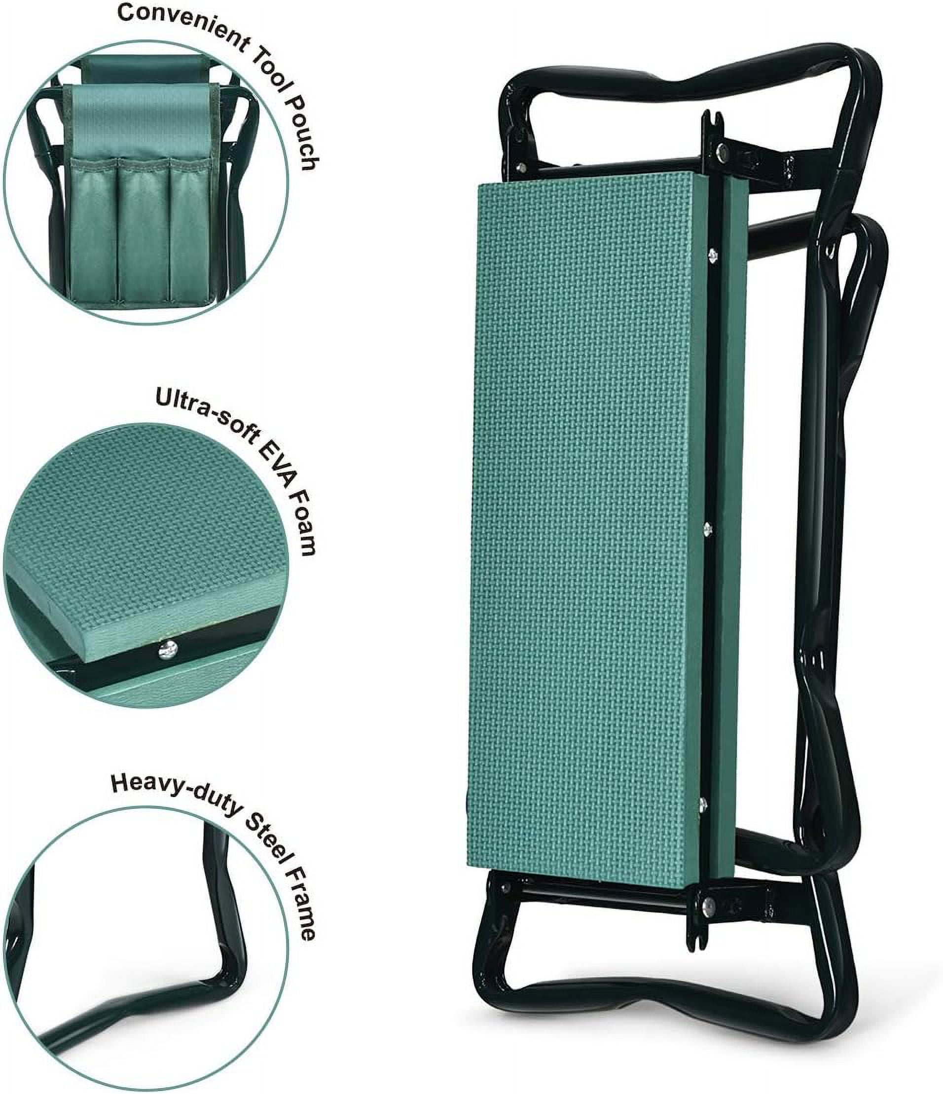 QCQHDU 10.63 inch Folding Gardening Kneeler Seat with Foldable