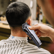 Barbasol Cordless Rechargeable Hair Clippers for Men with Ceramic Blade and LCD Display, Black
