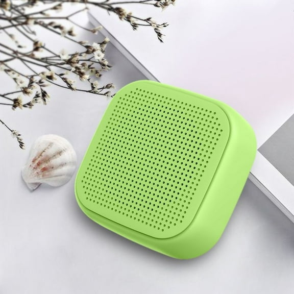 LACKUST Small Bluetooth Speaker,Mini Portable Wireless Speaker,49-Foot Bluetooth Range,Enhanced Bass,Support Insert Card,Bluetooth Speaker For Travel,Hiking,Car,Gift,Green