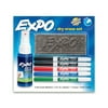 Expo Dry Erase Marker Starter Set, Fine Tip, Assorted Colors, 7-Piece Kit