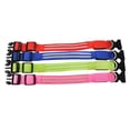 thumbnail image 5 of SPRING PARK Dual Fiber Shiny LED Dog Collar, USB Rechargeable Polyester Webbing Adjustable Glowing Pet Safety Collar, Reflective Light Up Collars, 5 of 7
