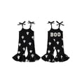thumbnail image 2 of BemeyourBBs Girls Hallowee Overalls Jumpsuit Ghost Spaghetti Strap Flare Romper, 2 of 8