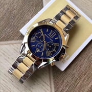 Michael Kors Mens Bradshaw Navy blue Dial Watch - MK5976