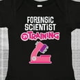 thumbnail image 4 of Inktastic Future Forensic Scientist in Training Girls Baby Bodysuit, 4 of 5