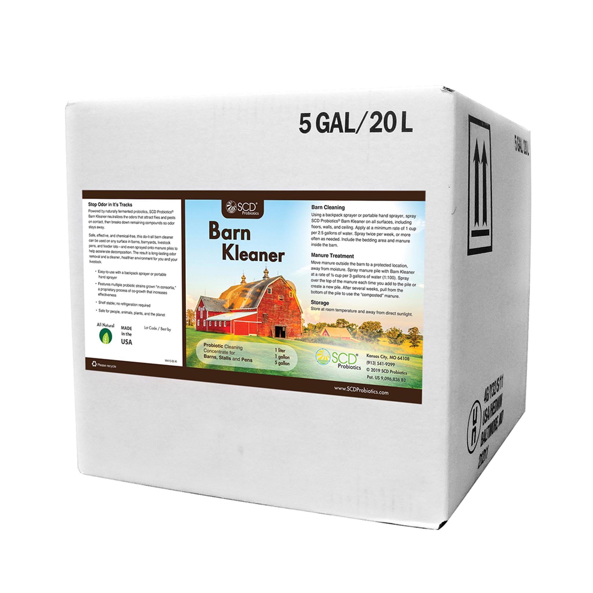 SCD Probiotics Barn Kleaner Probiotic Barn Cleaner and Manure