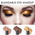 thumbnail image 6 of FOCALLURE (3 Pcs) 2 in 1 Eyeshadow and Eyeliner Pen，Waterproof Eyeshadow Stick,Gold Rush, 6 of 8