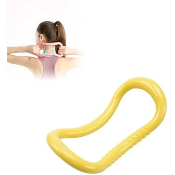 Yoga Ring for Leg Calves, Fitness Circle, Yoga Equipment, Training Ring, Exercise Workout Yoga Circles, Pilates Circle Stretch Resistance Training Support Massage, Resistance Support Tool