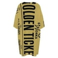 thumbnail image 5 of Golden Ticket Sleepshirts For Sleeping Travels Loose Sleepdress Pajama Dress Soft Nightdress Sleepwear, 5 of 7