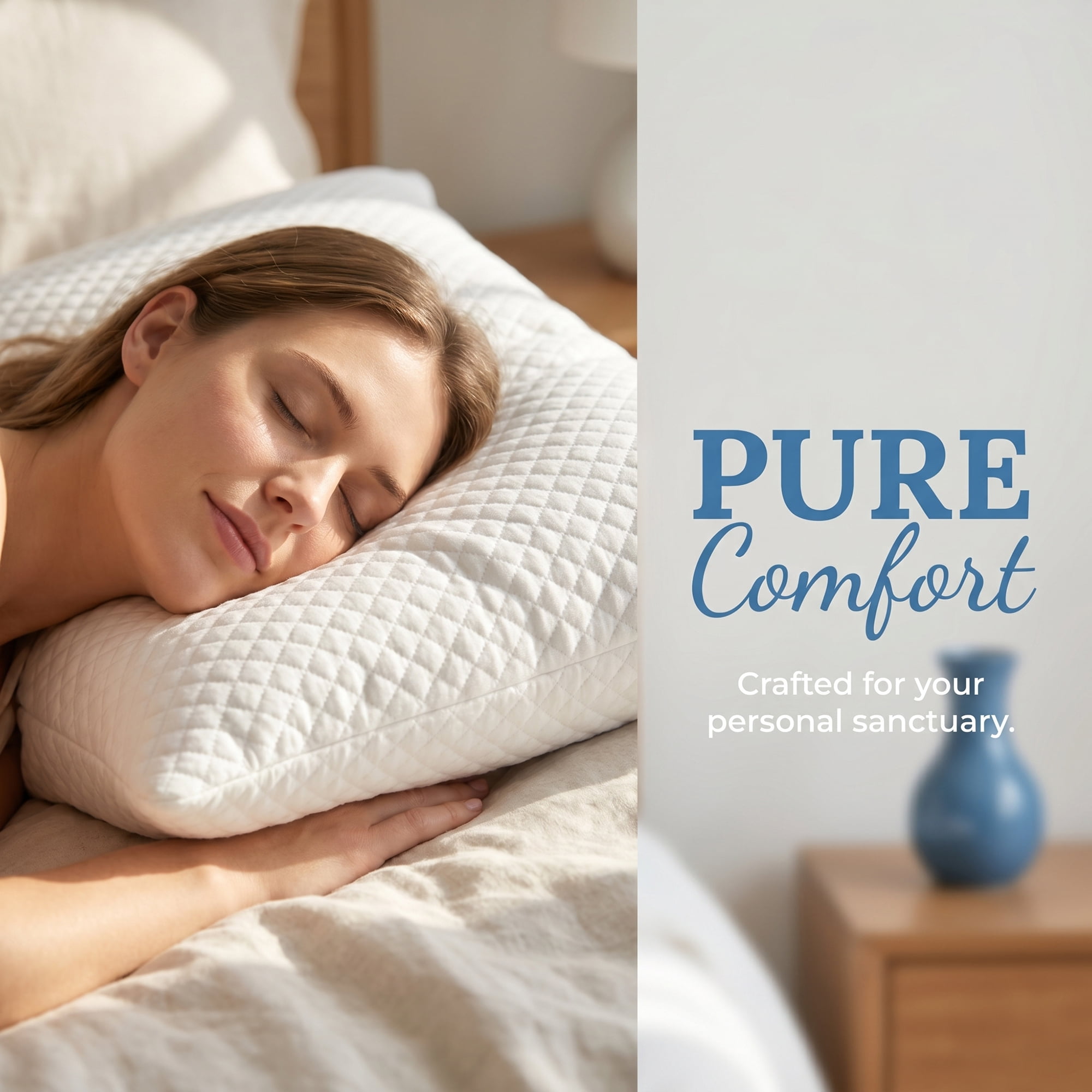 Unique Bargains Durable Waterproof Standard Size Zippered Pillow Protector White C