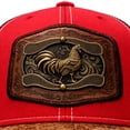 thumbnail image 5 of Knite Gorra Trucker Vaquera Gallo Estilo Western con Herraje Premium, 5 of 5