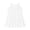 White, variant on QUOTAY Girls Beach Swim Cover Up Summer Sleeveless Tank Dress for Age 4-14 Years Girls Dresses White,160