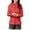 01 Red, variant on Women Winter Clothes Quilted Jacket Lightweight Padding Coat with Pockets, Regular