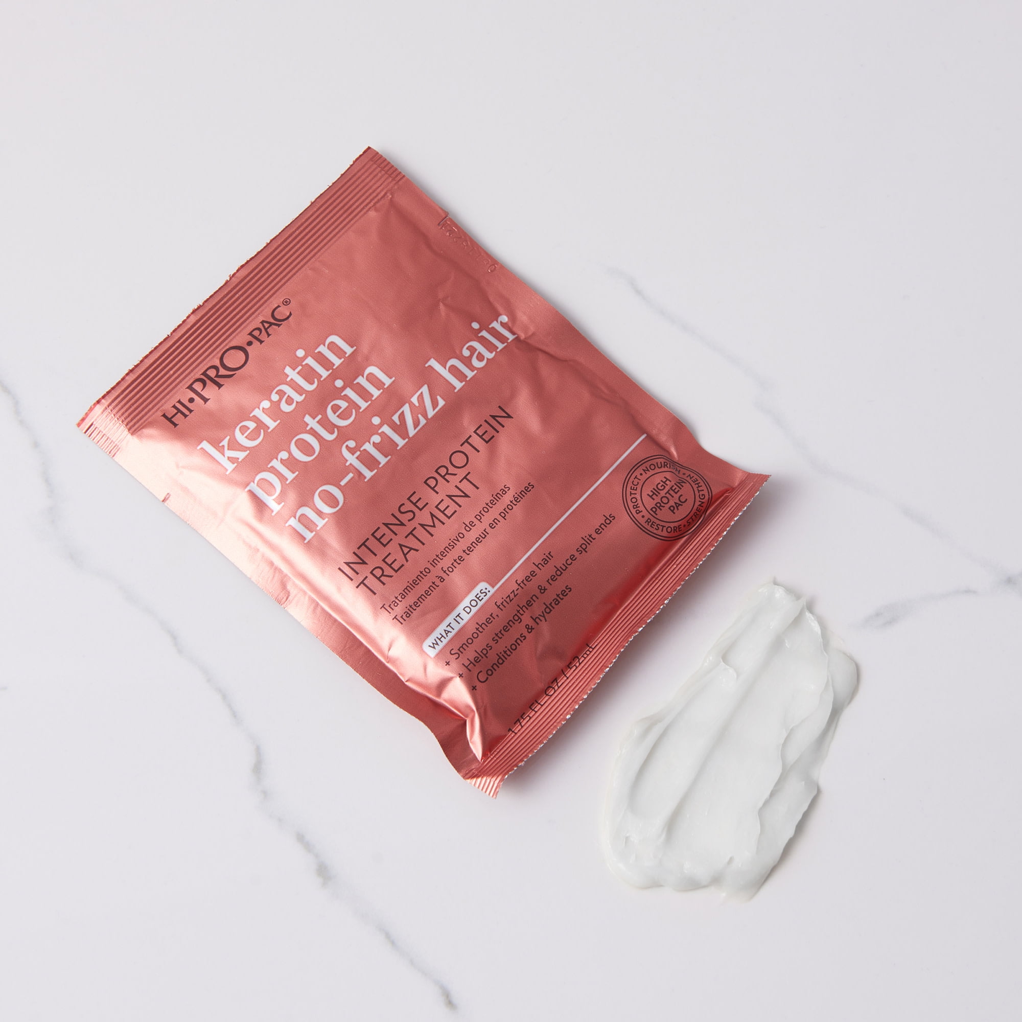 HiProPac Intense Keratin Protein, NoFrizz Hair Treatment, Repair Intensive Recovery, Breakage Contro(图5)