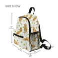 thumbnail image 3 of FORMRS School Backpack with Front Zippered Pocket 12" Student Travel Daypack, Dog Ball Pattern, 3 of 6