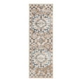 thumbnail image 7 of Unique Loom Oxford Collection Area Rug - Sheldonian (2' x 6' 1" Runner Beige/Navy Blue), 7 of 7