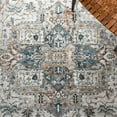 thumbnail image 6 of SAFAVIEH Dream Laraine Floral Polyester Area Rug, Ivory/Light Blue, 4' x 6', 6 of 8