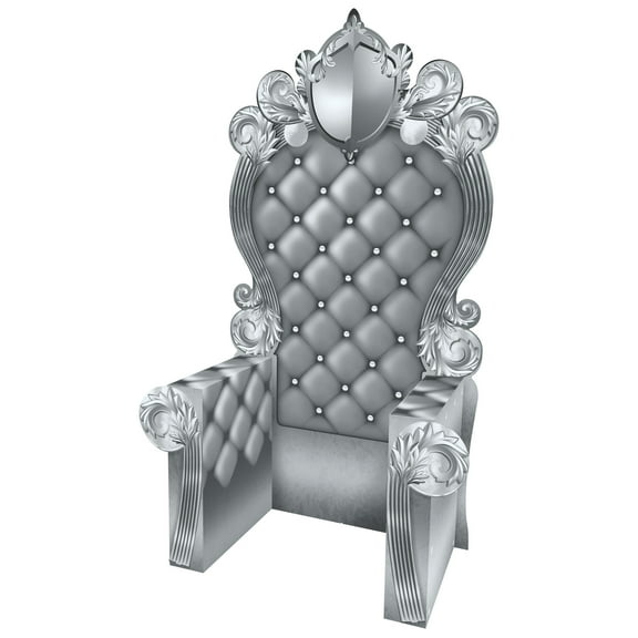 3-D Prom Throne Prop, 7' 1.75" x 3' 9.25", (1/Box)