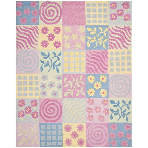Safavieh Kids Tiana Hand-Tufted Area Rug or Runner, Pink/Multi