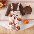 thumbnail image 5 of mgoYE Newborn Photography Outfits Boy Baby Boy Clothes 3 6 12 18 Months Ribbed Knitted Long Sleeve Romper and Pants Sets Newborn Fall Color Outfits Size 0-3 Months, 5 of 5