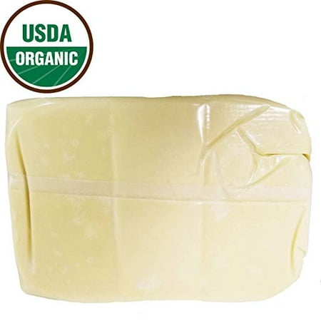 Organic Shea Butter 5 lb, USDA Certified Organic by Mary Tylor Naturals, Premium Grade Raw Unrefined Shea Butter, Ivory From Ghana Africa, Amazing Skin Nourishment, Great for Eczema, Stretch