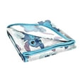 thumbnail image 2 of Lilo & Stitch 'Tropica Flowers' Silk Touch Fleece Throw, 2 of 5