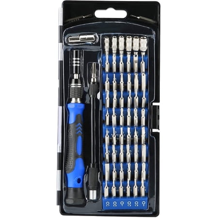 Precision Screwdriver Set, 60 in 1 with 56 Bits Multi-Type Magnetic Screwdriver Kit, Stainless Steel Professional Repair Tools Kit for Phone, Laptop, PC, Camera - New