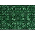 thumbnail image 1 of Ahgly Company Indoor Rectangle Abstract Green Modern Area Rugs, 7' x 10', 1 of 4