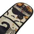 thumbnail image 4 of Yayeee Double Oven Mitt Kitchen Heat Resistant Baking 35" x7" Quilted Glove, Halloween Cat, 4 of 6