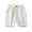 White, variant on Kids Boys 2-8 Years Summer Solid Five Points Cargo Shorts Loose Daily Outwear Casual Bottoms