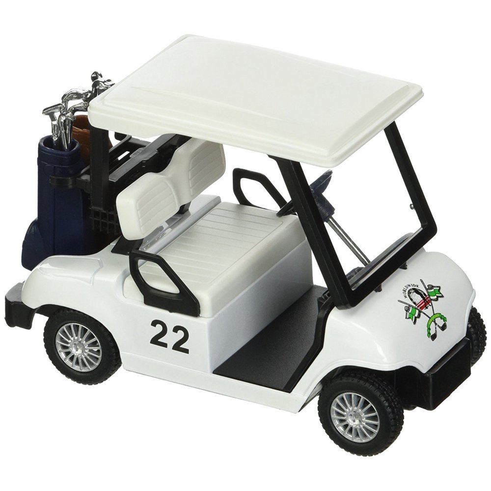 Golf Cart, Golf Cart Die Cast Car Pull Back Action By Toysmith