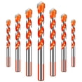 thumbnail image 3 of 7 piezas último taladro brocas de cabeza giratoria de pared de cerámica de mármol agujero de perforación mano taladro eléctrico Conjunto de Trabajo de Baoblaze broca de carburo, 3 of 8