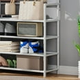 thumbnail image 4 of Nkmbld Shoe Storage Home Doorway Shoe Rack Household Hanging Rack Multifunctional Storage Shoe Cabinet Coat Rack Multi-layer Assembly Shelves, 4 of 6
