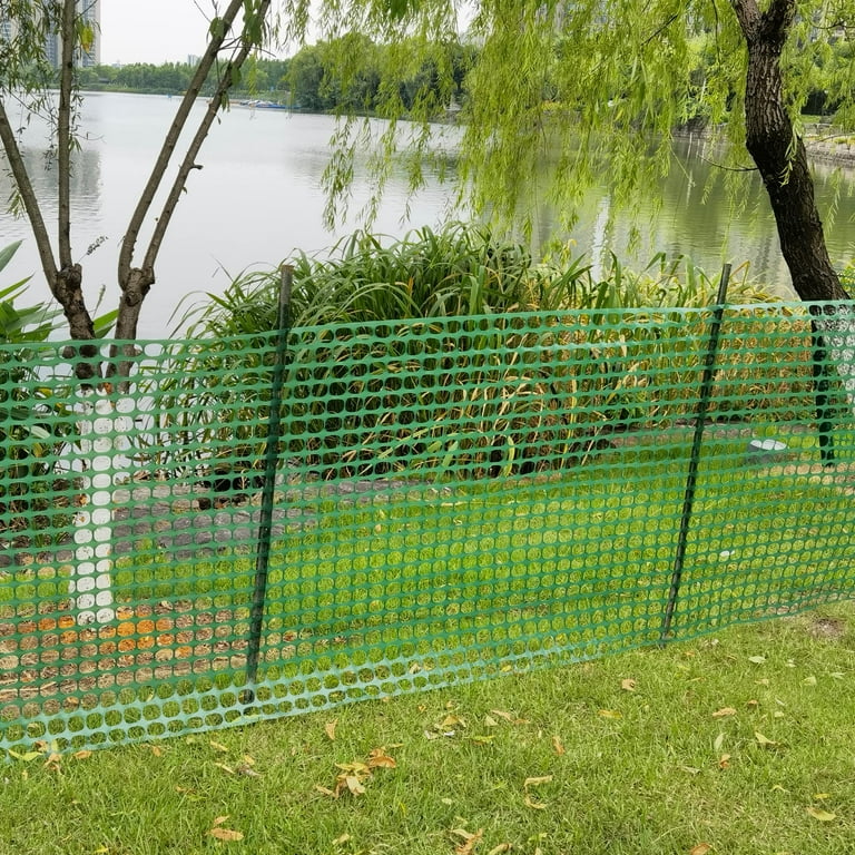Orange Mesh Safety Fence 4' x 100' Roll