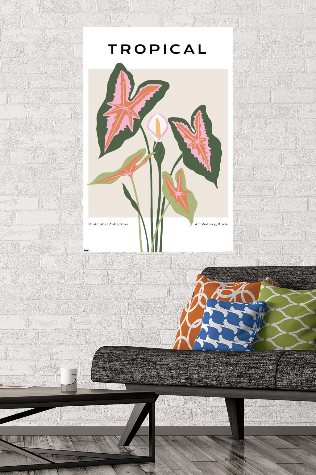 Botanical - Tropical Wall Poster, 22.375" x 34"