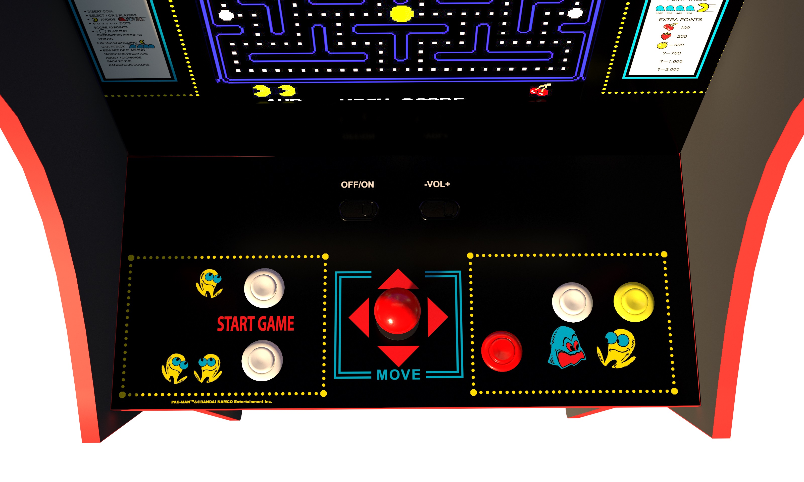 Arcade1Up, Pac-Man 40th Anniversary Edition Arcade - image 3 of 5