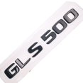thumbnail image 1 of ZWEIP Car Rear Tail Emblem Number Letters Car Sticker For Mercedes Benz GLS 500 GLS500 Chrome Silver/ Matte Black, 1 of 2